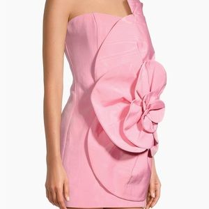 Bardot Domonique Strapless Floral Minidress